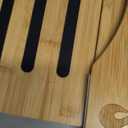 Wooden Kids Step Stool | 13" W by 12" H - 300LB Capacity | Kids Stool & Toddler Stool for Bathroom is Lightweight, Anti-Slip, Easy Assembly with Smooth Rounded Edges, Bamboo Step Stool