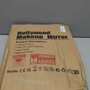 FENCHILIN Lighted Makeup Mirror Hollywood Mirror Vanity Makeup Mirror with Light Smart Touch Control 3Colors Dimmable Light Detachable 10X Magnification 360°Rotation