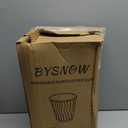 BYSNOW 150 Pack 8 oz Coffee Cups, Brown Disposable Paper Cups, Insulated Corrugated Ripple Wall Hot Beverage or Cold Drinks for Home, Party, Cafe