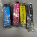 hehua T40V Ink Cartridge T40W (4-Pack,BK/C/Y/M) Compatible for T40V120 T40V220 T40V320 T40V420 Work for SureColor T5170 T5170M T3170M T3170 T2170 SC-T5170 SC-T3170 Printers (Black,Cyan,Yellow,Magenta)