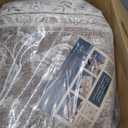 8x10 Area Rug Brown Washable Living Room Vintage Carpet Bedroom Large Non Slip Soft Low Pile Soft Thin Dining Room Office Accent Throw Rug