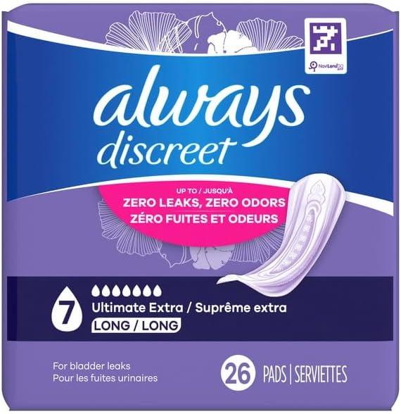 Pads, 7 Ultimate Extra Long, 26 Count