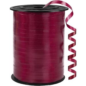 500 Yards Curling Ribbon,1/5 Inch Shiny Ribbon,Balloon String, Party Decoration,Ribbons for Florist Flower Bows for Graduation Supplies Gift Box Decoration (Red-Burgundy)