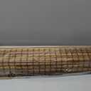 LazBlinds Cordless Blackout Bamboo Roman Shades, Room Darkening Blinds for Interior Windows, Thermal Insulated Roll Up Bamboo Blinds for Home & Patio, 35" W x 64" H, Penang Teak