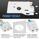 DD82-01373A / DD82-01111A Case Brake and Overflow Sensor Assembly Compatible with Samsung Dishwasher