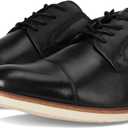 Stacy Adams Mens Wesbridge Cap Toe Lace Up (15 Wide, Black)