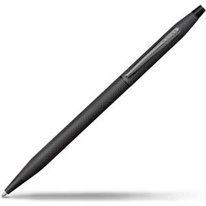 Cross Classic Century Refillable Ballpoint Pen Presented in a Luxury Gift Box - Medium Point, Black Ink, Brushed Black