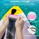 Waterproof Phone Case for Snorkeling - Underwater Touchscreen Housing, Universal Underwater Photo&Video Diving Case for iPhone 17/16/15/14 Pro Max Samsung Galaxy S25/S24 Ultra Up to 6.9'' Purple