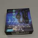 2-in-1 Dog Shock Collar & Dog Bark Collar - Smart Anti Barking Dog Training Collar with 5 Adjustable Sensitivity & 3300FT Remote for All Breeds IP67 Waterproof E-Collar (Black)