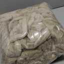 Tefici Electric Heated Blanket Throw, Super Cozy Soft 2-Layer Flannel 50" x 60" Heated Throw with 3 Heating Levels & 4 Hours Auto Off, Machine Washable, ETL&FCC Certified, Home Office Use,Camel