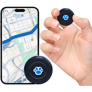 GPS Tracker for Vehicles Cars Motorcycles,No Monthly Fee No Subscription,Real-Time Location Tracking Device, Magnetic Mini GPS Tracker for Car Pets Dogs Elderly and Valuables