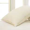 Beige Pillows 21x21 inches, Feathers inside, 2 Pieces