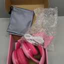 gorsun Kids Bluetooth Headphones, Over-Ear Toddler Headphones with Microphone, 85dB/94dB Volume Limited, 68H Playtime, Bluetooth 6.0, Portable Kids Wireless Headset with Cat Ears (Pink)