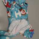 PET SHOW 4 Pack Small Dog Christmas Pajamas Holiday Dog Clothes Doggies Soft Stretchy PJs Xmas Jumpsuit Puppy Cats Girl Boy Onesies Red Green Outfits with Sleeve Pets Dachshund Costume XS