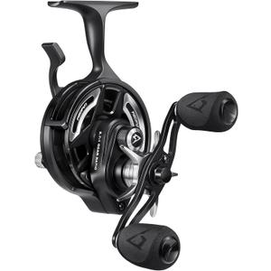 Piscifun ICX Frost II Ice Fishing Reel with Bait Clicker, Inline Reel with No Line Twist & Magnetic Anti-Drop System, 7+1 Shielded BB, 2.7:1 High Speed Ratio, Left, Right, Black