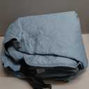 TAOCOCO 100% Waterproof Recliner Covers, Recliner Sofa Covers with Leg Straps, Reversible Recliner Couch Cover for Reclining Chair, Washable Couch Protector for Pets Kids(3 Seater, Sky Blue)