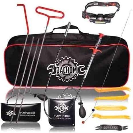 15 PCS Professional Car Tool Kit, Heavy Puller Tools Long Hook Puller