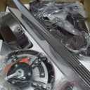 ZMISHIBO 52 Inch Ceiling Fan with Light, App&Remote Control, Flush Mount Low Profile, Dimmable 20W LED Light, Quiet Reversible Motor for Bedroom, Living Room, Apartment, Brown