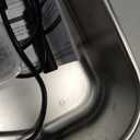 1.8L+0.5L Heated Lunch Box for Men, 80W Electric Lunch Box with Long-handled Utensils for Adults, 12V/24V/110V Lonchera Elctrica Porttil, Portable Food Warmer for Car/Truck/Office (Black)