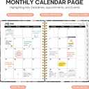 Taja Planner 2026-2027, Jul 2026-Jun 2027 Monthly & Weekly Calendar Planner