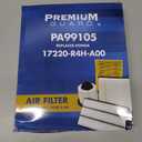 PG Engine Air Filter PA99105 | Fits 2016-2022 Acura ILX (Premium Guard)