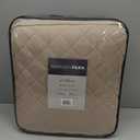 Madison Park Cotton Traditional Diamond Quilted Khaki Queen Quilt Set, 4pc