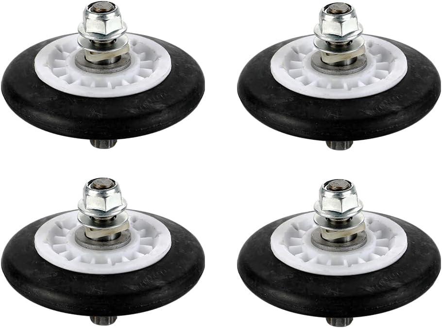 4581EL2002CPACK OF 4Dryer Drum Roller Assembly Replacement Part, Fit for Kenmore & LG Dryers, replace AGM75510755,4581EL2002A,4581EL3001A,4581EL3001C,4581EL3001F,4581EL2002H