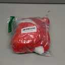 Santa Hat & Scarf Set for Medium Large Dogs, 2 PCS Adjustable Dog Christmas Costume, Fall Winter (Hat & Scarf, Large)