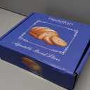 Bamboo Bread Slicer For Homemade Bread - Built-In Knife Slot, Crumb Catcher & Storage Compartment - Adjustable Extra Wide & High For Sourdough - Long 12 Knife Blade Included Brown