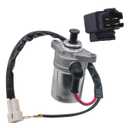 Starter Motor Fit for Polaris Outlaw 50 Predator 90 Sportsman 90 Scrambler 90 for Eton 90cc 2 Stroke 12v 9tooth Starter with Solenoid Relay