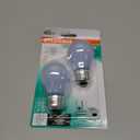 Sylvania 2 Pack Incandescent Light Bulbs 40 Watt Warm White - Incandescent Appliance Ceiling Fan Light Bulbs with Standard Base, A15, 120V 40W E26 Medium Base Bulb, Dimmable, Daylight Finish