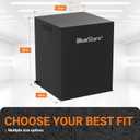 BlueStars 24x24x30 Central Air Conditioner Cover for Outside Units - Waterproof Heavy Duty AC Cover for Outdoor Winter - Premium Black Edition