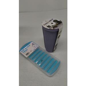 Studded Tumbler 24 Oz and Ice Tray