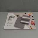 Titanium Cutting Board, 100% Pure Titanium Cutting Boards for Kitchen, Double-Sided Food-Grade Chopping Board for Meat, Vegetables & Fruits, Dishwasher-Friendly (13.75''X9.83'')