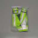 Zacro LED Reflective Vest Running Gear, 5 Lights Colors High Visibility Reflective Running Gear Rechargeable Light Up Running Vest for Walking Running Cycling, Adjustable for Men Women Kids (Bright Green)