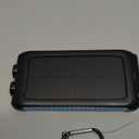 Solar-Charger-Power-Bank-49800mAh Portable Solar Phone Charger with LED Flashlight/15W Fast Charge USB C Waterproof External Backup Battery Pack for All Cell Phones & Electronic Devices (Blue)