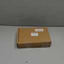 Floroom 6 Pack 5x7 Inch Clear Acrylic Sign Holders, Double-Sided Gold Display Stand Picture Frames for Table Numbers, Menus, Flyers, Weddings, and Offices