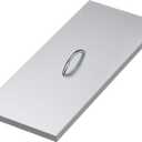 Stanbroil Fire Pit Burner Pan Cover 27" x 11", Fits 24 x 8 Inches Rectangular Drop-in Burner Pan, Stainless Steel