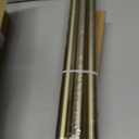 Antique Bronze Curtain Rods for Windows 28 to 48 Inch 1" Diameter Adjustable Heavy Duty Brass Window Curtain Rod with Metal Finials for Living Room Bedroom Farmhouse Kitchen Outdoor