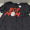 Mama's Boy Halloween Boy Mom T-Shirt S, Black