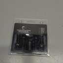 Set of 4 Veritek 14x1.5mm Black Wheel Bolt Locks for Aftermarket Custom Wheels Only Conical Seat 28mm Shank w/ 2 Keys VPE-41820BKN2