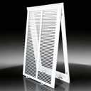 Steel Return Air Filter Grille,Return Vent Cover for Wall or Ceiling [Duct Opening Size] Removable Face/Door for 1 Inch Filters (14"W x 24"H Duct Opening)