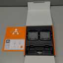 1Mii 2.4GHz Wireless Audio Transmitter Receiver Set for TV, 262Ft/80M Long Range 25ms Low Latency with AUX RCA in/Out, Wireless Audio Adapter for TV PC Powered Speaker Amplifier Soundbar