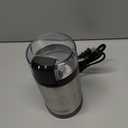 BLACK+DECKER One Touch Coffee Grinder, 2/3 Cup Coffee Bean Capacity, Spice Grinder, One Touch Push-Button Control -150 Watts -Stainless Steel Blades