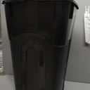 United Solutions 32 Gallon Wheeled Outdoor Garbage Can with Attached Snap Lock Lid and Heavy-Duty Handles, Black, Heavy-Duty Construction, Perfect Backyard, Deck, or Garage Trash Can, 2 Pack