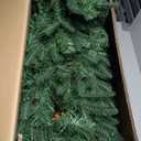 7 FT Pre-Lit Christmas Tree 3-Minute Quick Shape with Quick Power Connector Timer