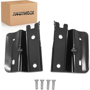 Soft Top Bow Brackets Kit (Left & Right) with Mounting Screws Compatible with 2013-2017 Jeep Wrangler JKU 4-Door ONLY, Replacement for 68163704AB 68163705AB - Heavy Duty Steel