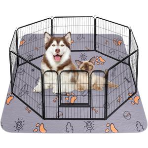 Washable Pee Pads for Dogs, Extra Large 72"x72" Super Absorbent Reusable Training Dog Pads, 100% Waterproof Non-Slip Large Dog Mat for Training, Whelping, Housebreaking, Incontinence, Playpen, Crate