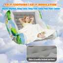 Sensory Chair for Kids, Inflatable Rocking Chair for Kids with Autism & ADHD, Air Cloud Rocker for Toddler as 3 4 5 6 7 8 Year Old Boy Girl Gifts, Autism Sensory Products Training Body Coordination