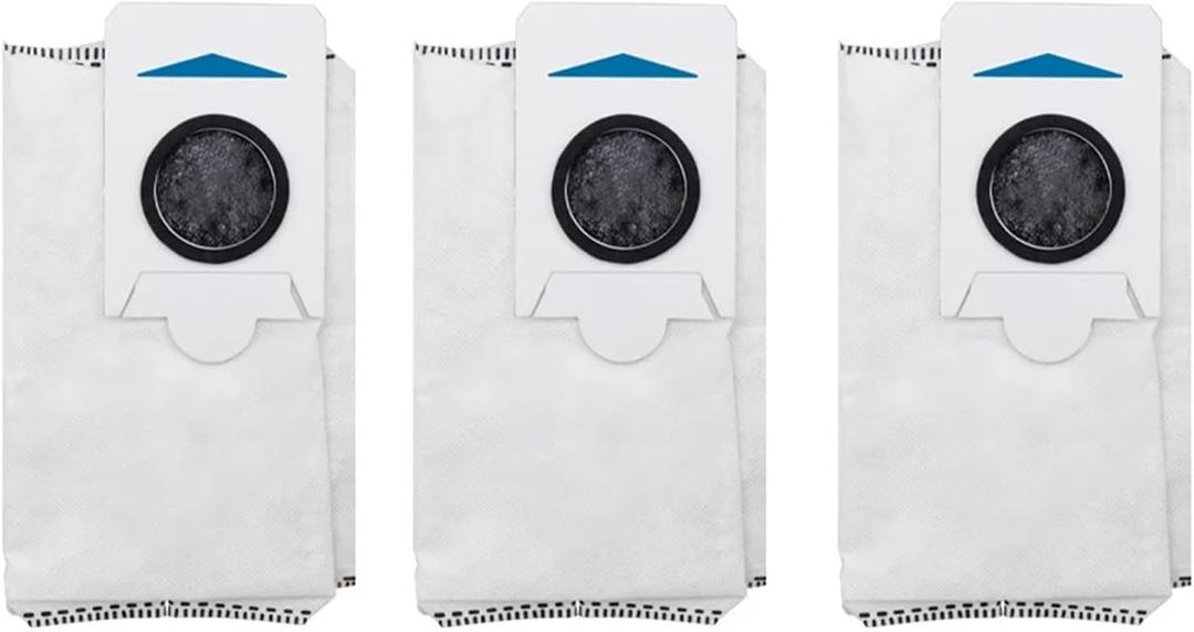 Compatible For Deebot T30S/T30S Combo/X2Combo - Dust Bags & Mop Cloths/Pads, Replacement Spare Parts(3bags)